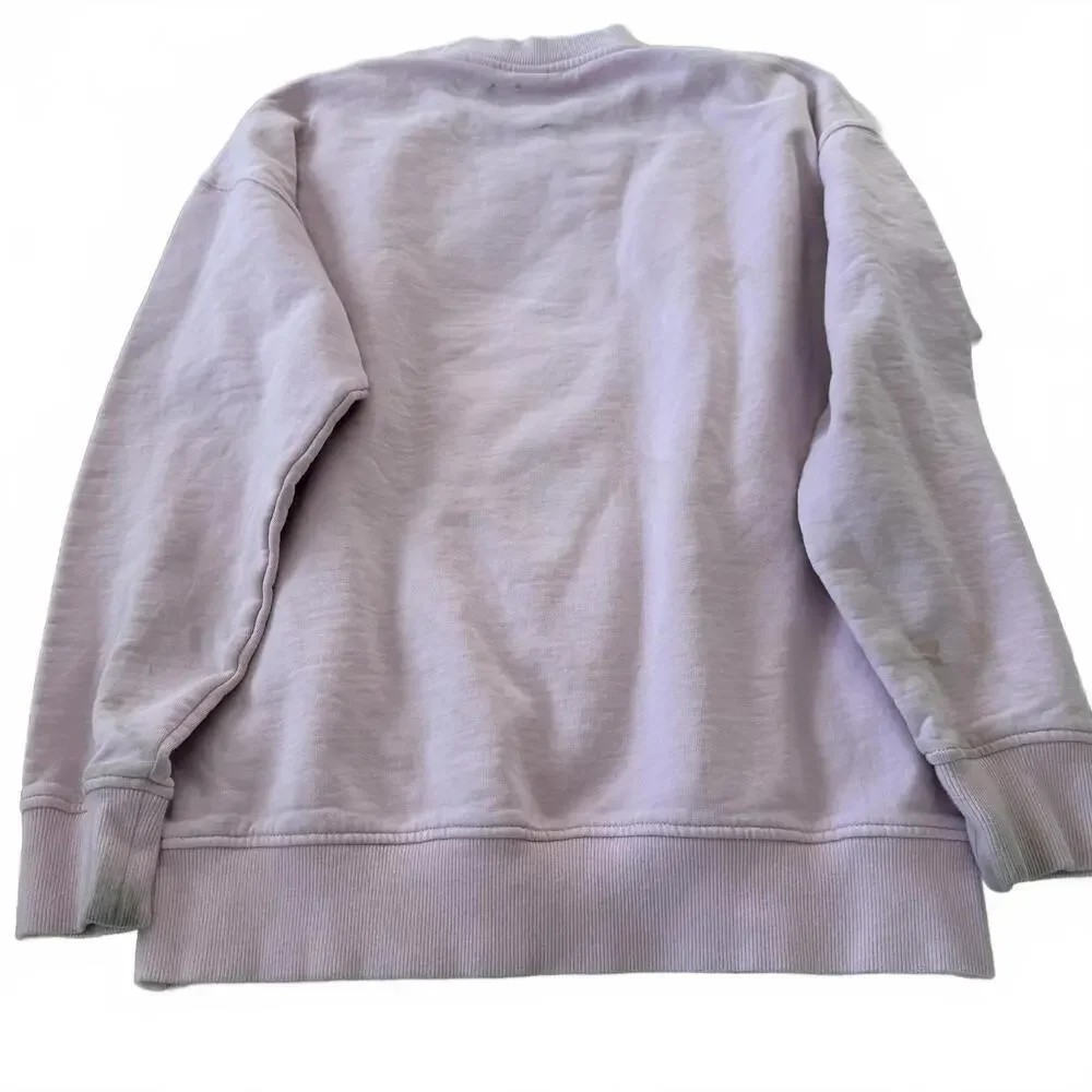 H&M Justin Bieber Crewneck Sweatshirt Pink Changes Tour Graphic Size S